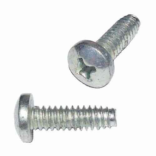 PPTF634 #6-32 x 3/4" Pan Head, Phillips, Thread Forming Screw, Zinc